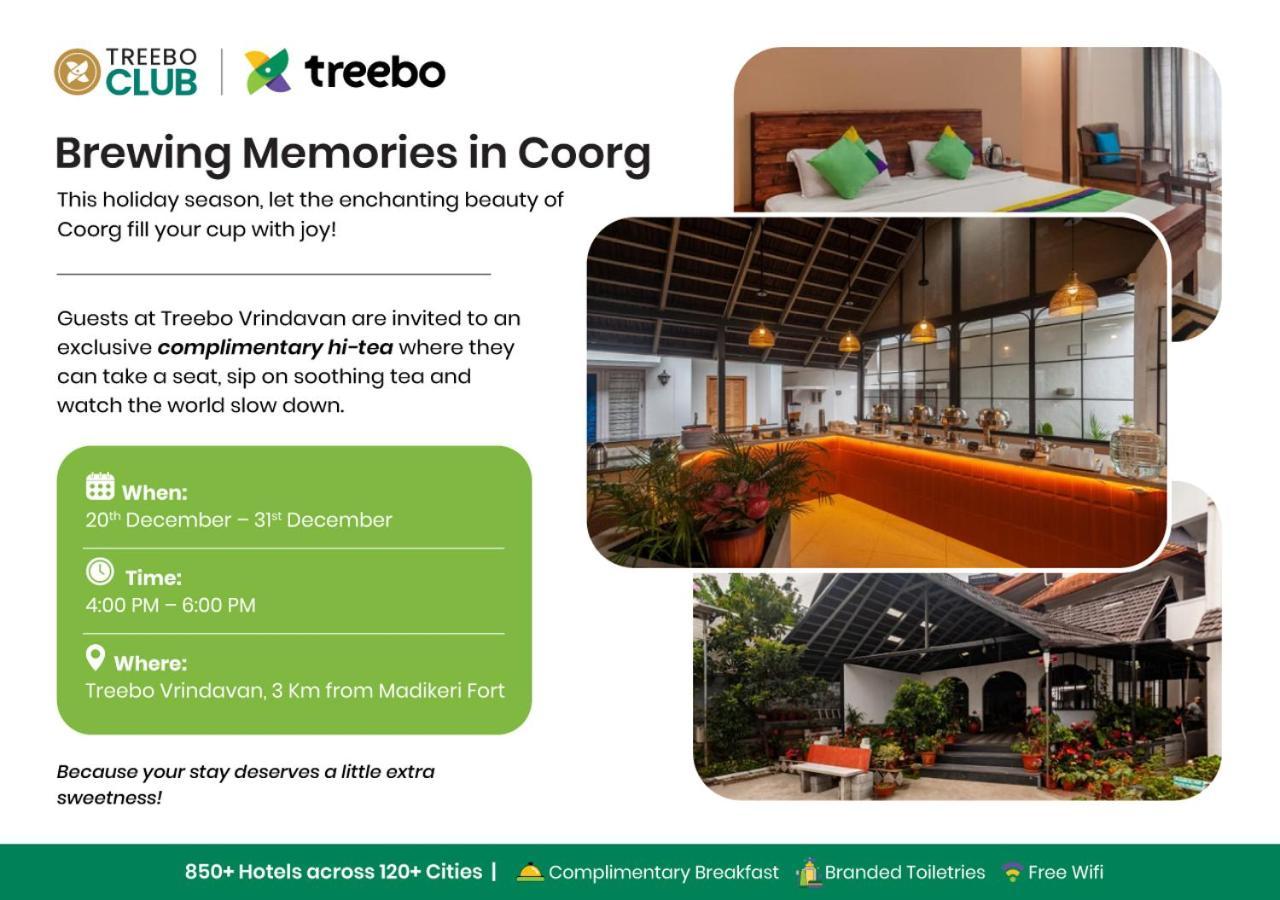 Treebo Vrindavan, 3 Km From Madikeri Fort Exterior photo